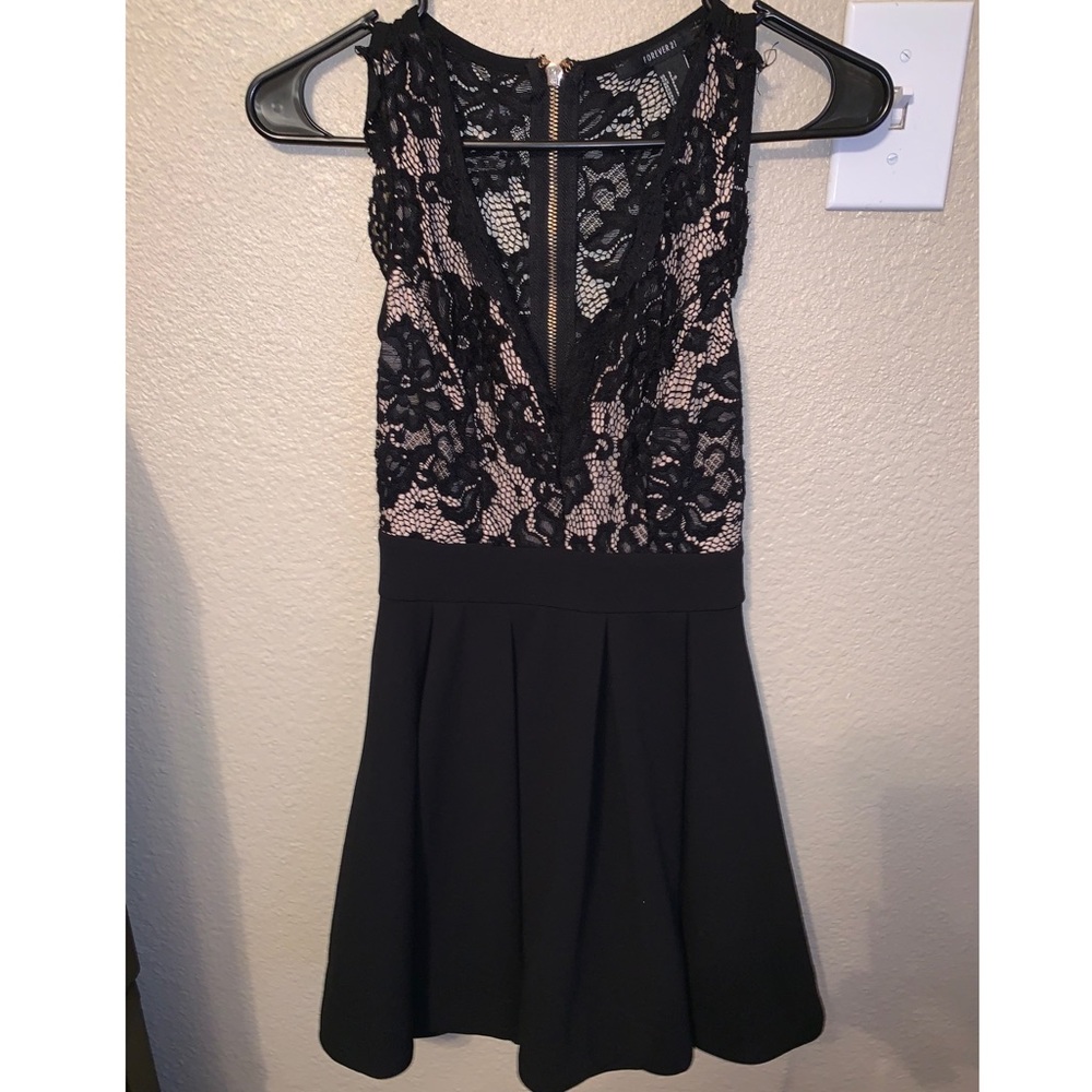 Forever 21 Laced Skater Dress